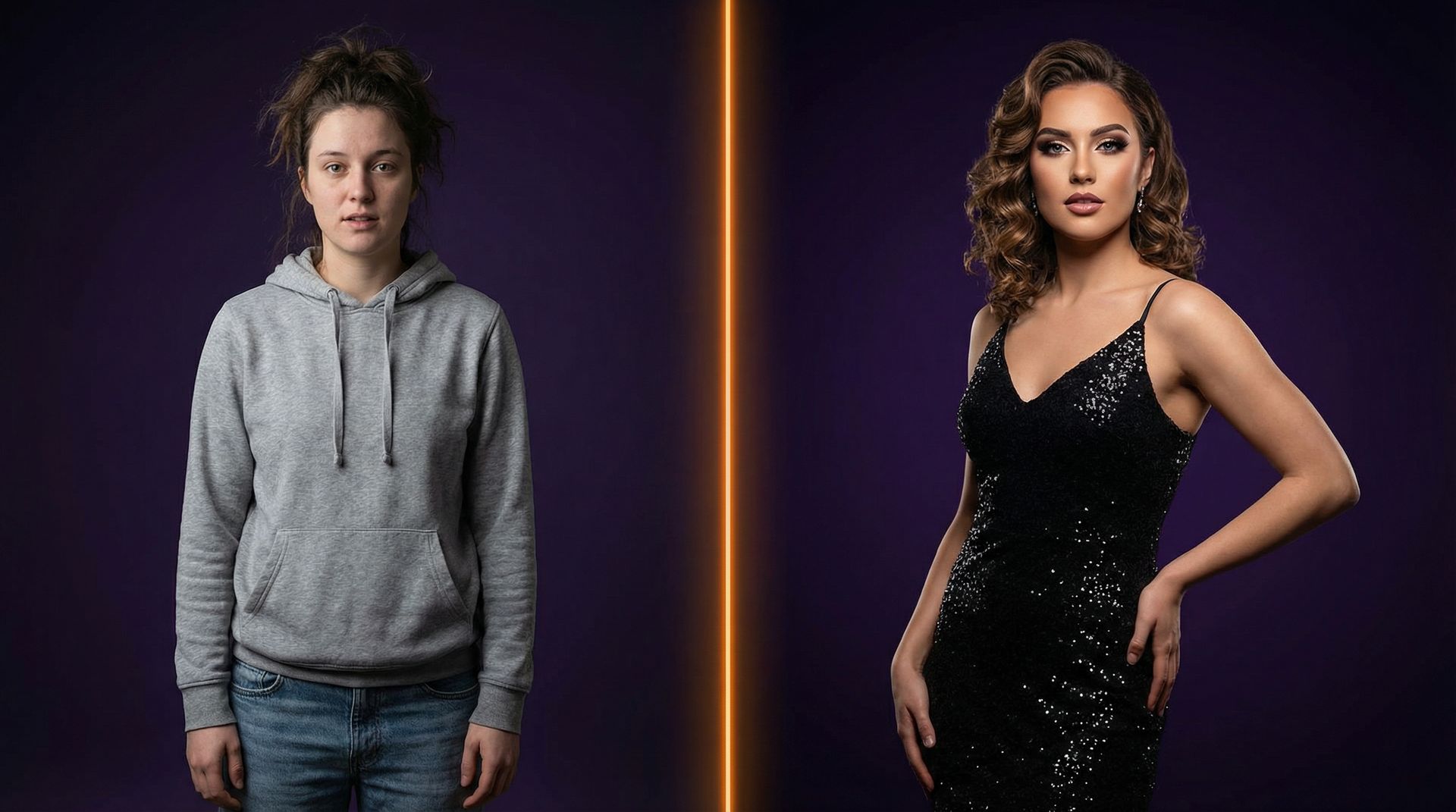 人兽反差变装视频教程